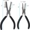 The Beadsmith Wrapper Pliers Combo – Wire Working Pliers – Big 7” (178mm) and Little 6” (152mm) – Use to Create Loops and Jump Rings and Protect Wire While Jewelry Making – 2 Piece Set